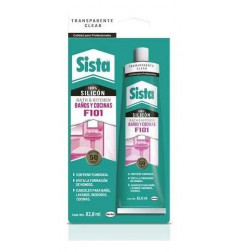 SILICON BAñO Y COCINA TRANSPARENTE F101