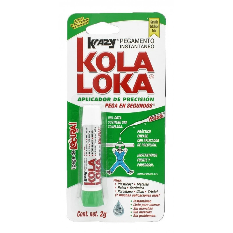 ADHESIVO KOLA LOKA 2 GRS. ORIGINAL ADHESIVO KOLA LOKA 2 GRS. ORIGINAL
