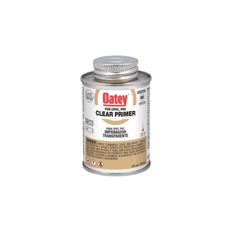 CEMENTO P/PVC REGULAR CLARO BOTE 4 OZ OATEY CEMENTO P/PVC REGULAR CLARO BOTE 4 OZ OATEY