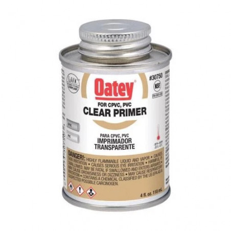 CEMENTO P/PVC REGULAR CLARO BOTE 4 OZ OATEY