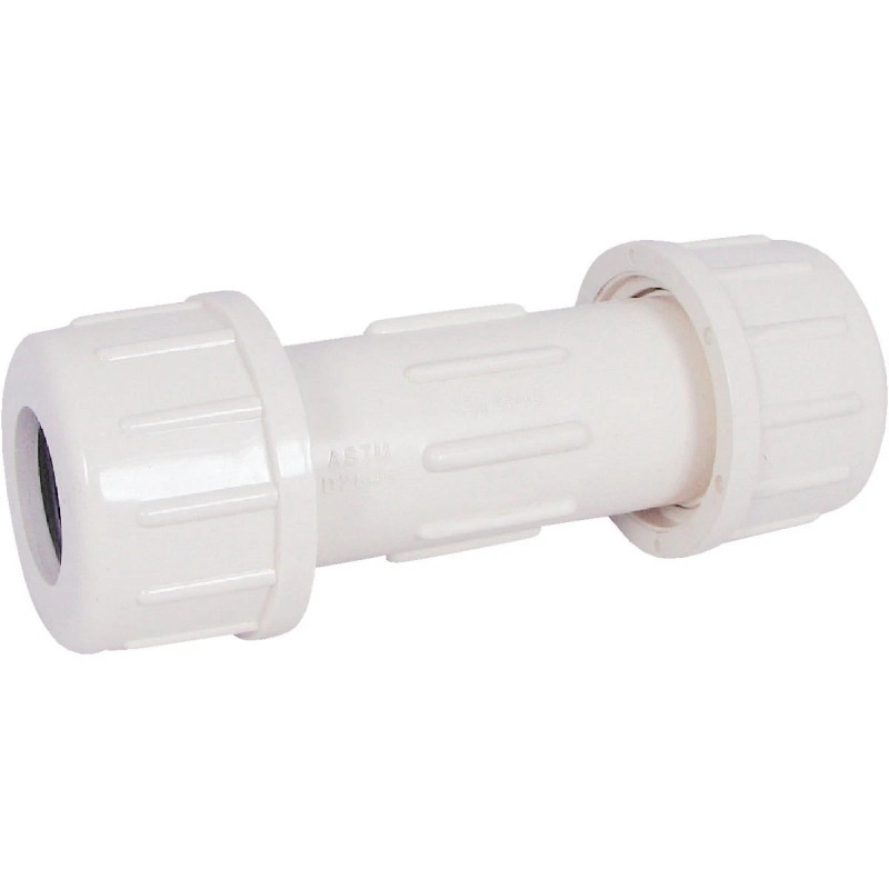 COPLE D/COMPRESION PVC 3/4 COPLE D/COMPRESION PVC 3/4