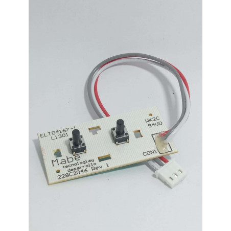 TARJETA INICIO/PAUSA LAVADORA EASY-OLIMPIA 228C2046