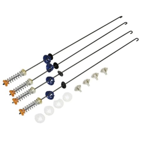 SUSPENSION 60 CMS. KIT 4 SET.  W910010044/W10780048 NEGRA ORIGINAL