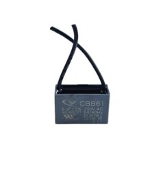 CAPACITOR DOS CABLES 6  MDF/250VAC  37X17X30MM