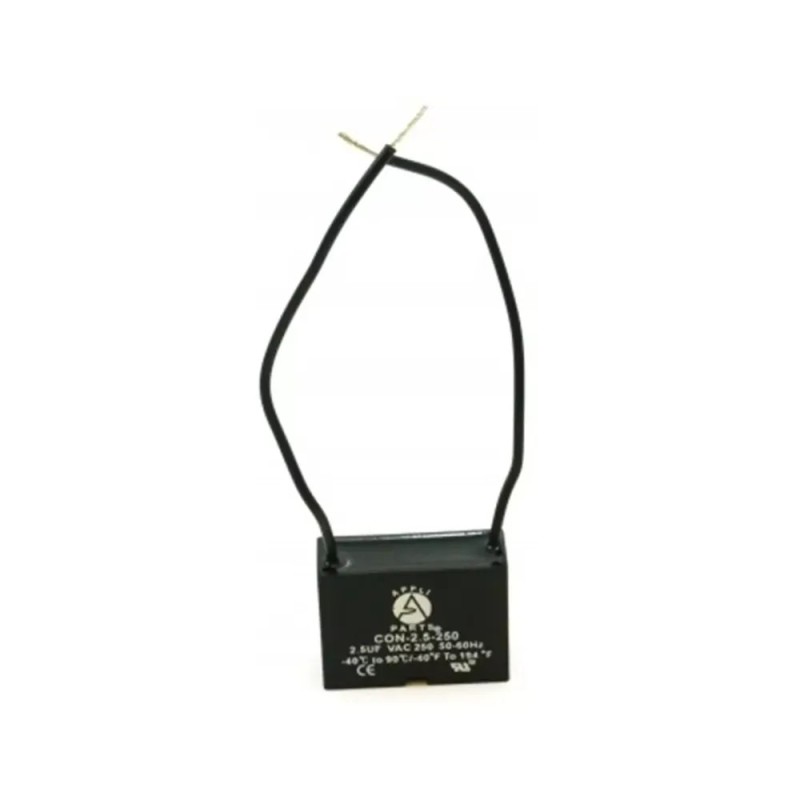 CAPACITOR VENTILADOR 2.5 MFD. 250VAC. UNIVERSAL PISO Y PEDESTAL
