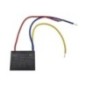 CAPACITOR VENTILADOR DE TECHO 2+6 MDF 250V. CUADRADO