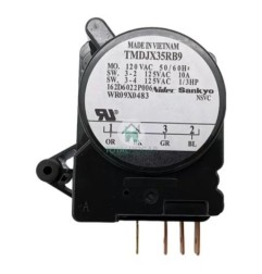 RELOJ DESHIELO ORIGINAL MABE 10 HRS. TMDJX35RB9 1/3HP 120V