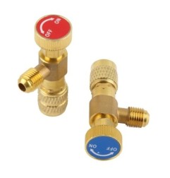 VALVULA PARA CARGA GAS REFRIGERANTE 1/2-5/8 TIPO A-4