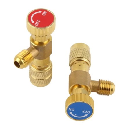VALVULA PARA CARGA GAS REFRIGERANTE 1/2-5/8 TIPO A-4