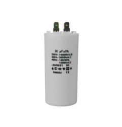 CAPACITOR TRABAJO PLÁSTICO 30 MFD 250-450V