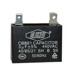 CAPACITOR 3MDF / 440 VAC