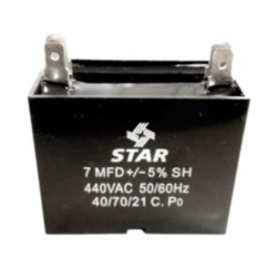 CAPACITOR 7 MDF 450V CUADRADO