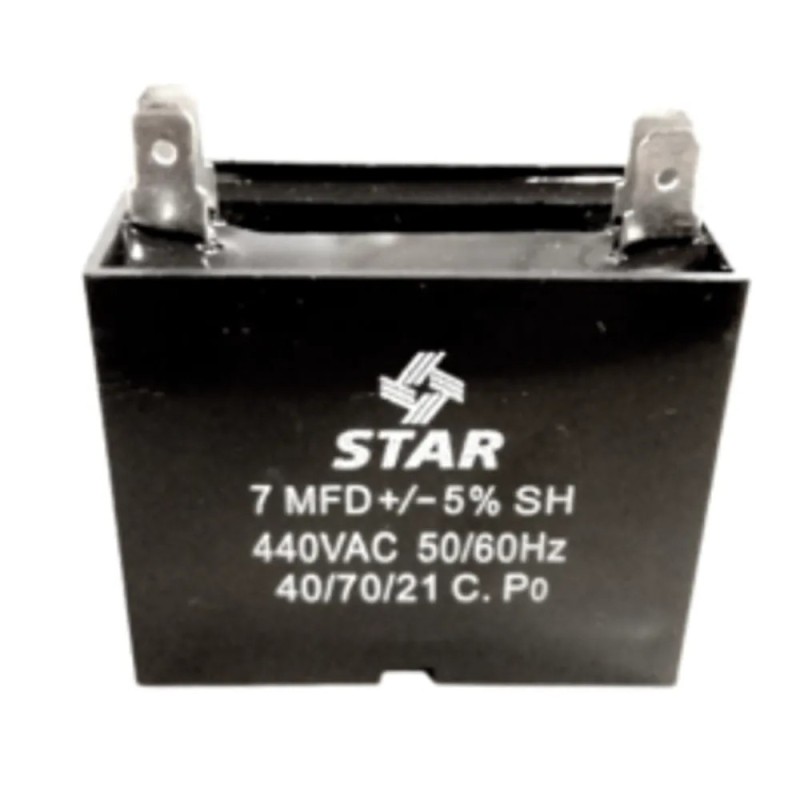CAPACITOR 7 MDF 450V CUADRADO