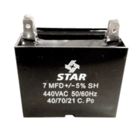 CAPACITOR 7 MDF 450V CUADRADO