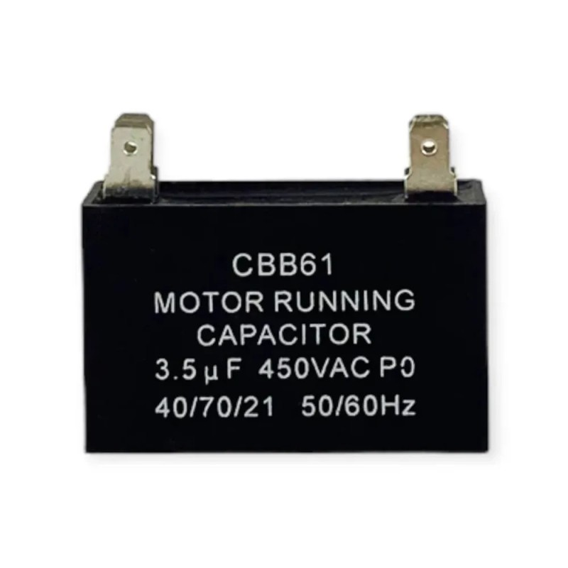 CAPACITOR CUADRADO 4 PINS 3.5 MFD