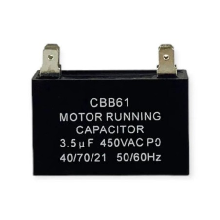 CAPACITOR CUADRADO 4 PINS 3.5 MFD