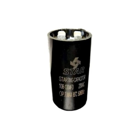 CAPACITOR DE ARRANQUE 108-130 MFD A 220V-CHICO