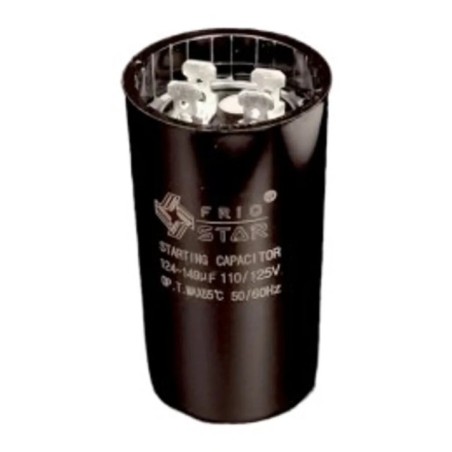 CAPACITOR DE ARRANQUE 124-149 MFD (110-125V)