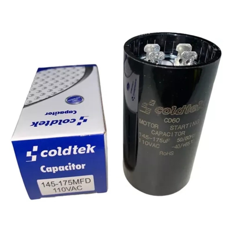 CAPACITOR DE ARRANQUE 145-175 MFD (220V CHICO)