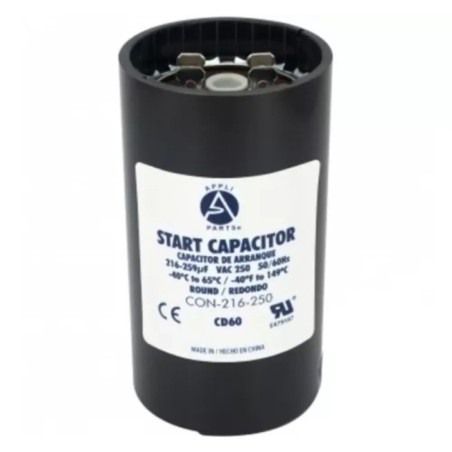 CAPACITOR DE ARRANQUE 216-259 MFD A 220V-CHICO