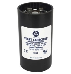 CAPACITOR DE ARRANQUE 400-480 MFD (110-125V)
