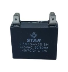 CAPACITOR MINISPLIT 2.5 MFD 440V CUADRADO
