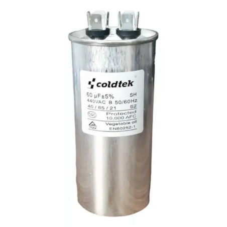 CAPACITOR TRABAJO 60 MFD ALUMINIO