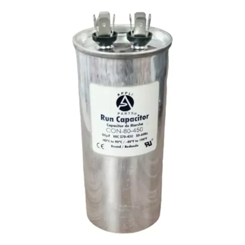 CAPACITOR TRABAJO 80MFD/440V ALUMINIO REDONDO