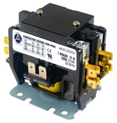 CONTACTOR 2 POLOS 30 AMP 24 VAC