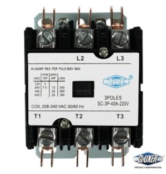 CONTACTOR 3 POLOS 40 AMPS 220V