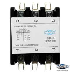 CONTACTOR 3 POLOS 50AMPS 220V