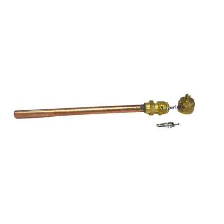 VALVULA SOLDABLE DE CARGA REFRIG. 1/4 TUBO