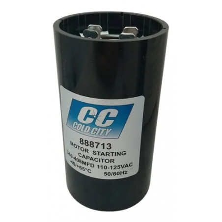 CAPACITOR DE ARRANQUE 340-408 MFD (110-125V)
