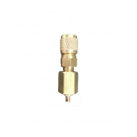 VALVULA  ADAPTADOR RETENSION P/LATA GAS R22 R-134