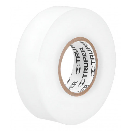 CINTA  AISLANTE BLANCA 3/4 X 18MTS (TRUPER)