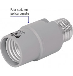 PORTALAMPARA POBA21 CON SENSOR LUZ 360 VOLTECK