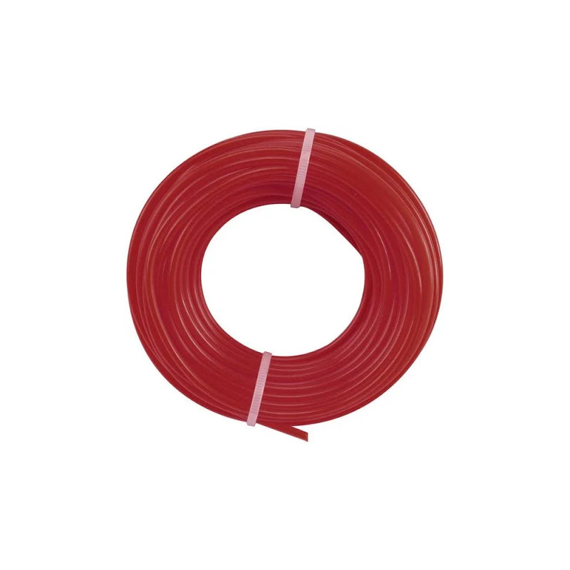 HILO P/DESBROZADORA ROJO 2.7MM. 12M HILO P/DESBROZADORA ROJO 2.7MM. 12M