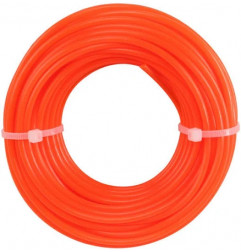 HILO P/DESBROZADORA NARANJA 2.4MM. X 12M