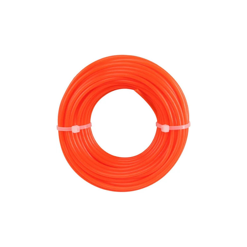 HILO P/DESBROZADORA NARANJA 2.4MM. X 12M HILO P/DESBROZADORA NARANJA 2.4MM. X 12M