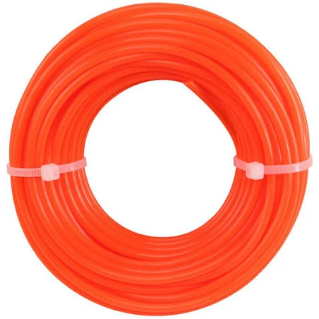 HILO P/DESBROZADORA NARANJA 2.4MM. X 12M
