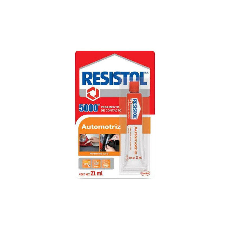 ADHESIVO CONTACTO RESISTOL 5000 AUTOMO. 21 ML ADHESIVO CONTACTO RESISTOL 5000 AUTOMO. 21 ML