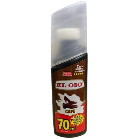 CERA LIQUIDA EL OSO CAFE 8501 70ML