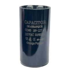 CAPACITOR DE ARRANQUE 189-227 MFD