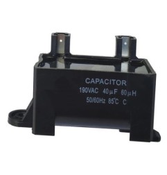 CAPACITOR DE TRABAJO P/LAVADORA 40MF SIRVE LG