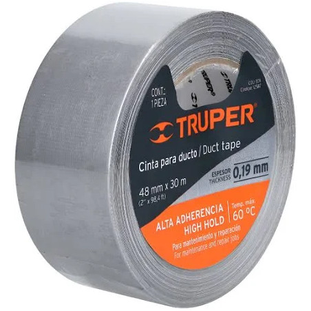CINTA GRIS PARA DUCTO 2 X 98.5FT
