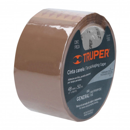 CINTA CANELA 2 X 164FT (48MM X 50M) TRUPER