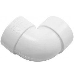 CODO PVC SANITARIO 75MM (3") X 90