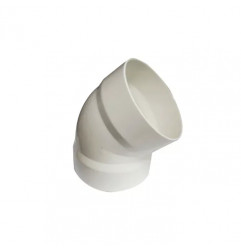 CODO PVC SANITARIO 75MM (3") X 45
