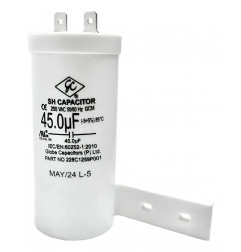 CAPACITOR 45.0 UF (-5+5%) 85C P/LAVADORA 228C1259P001