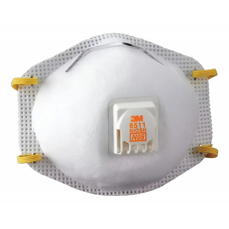 RESPIRADOR INDUSTRIAL C/VALVULA 3M 8511MX RESPIRADOR INDUSTRIAL C/VALVULA 3M 8511MX